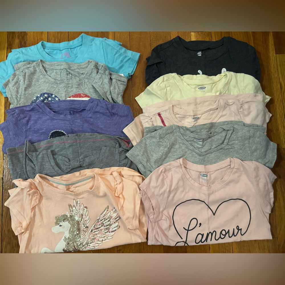 Girls t shirt bundle size 5T